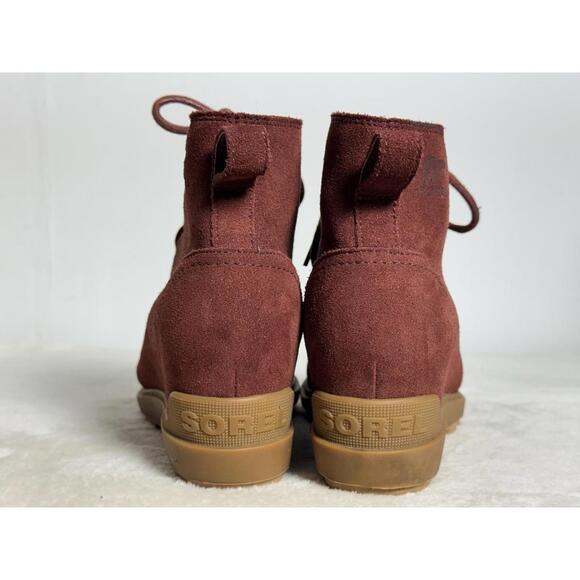 Women's Waterproof Boots SOREL Evie II Lace - Spice/Gum - Size 8 - Picture 5 of 9